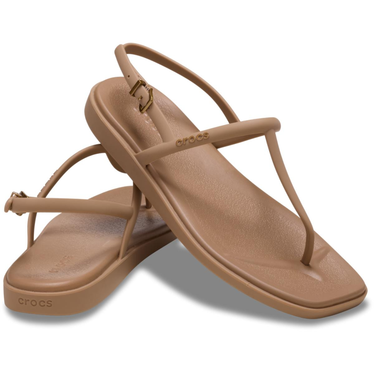 Sandale Crocs Miami Thong Flip Maro - Milk Chocolate - 3 | YEO