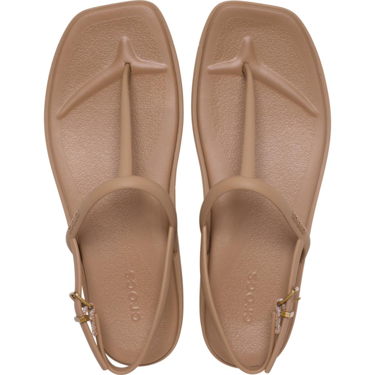 Sandale Crocs Miami Thong Flip Maro - Milk Chocolate - 5 | YEO