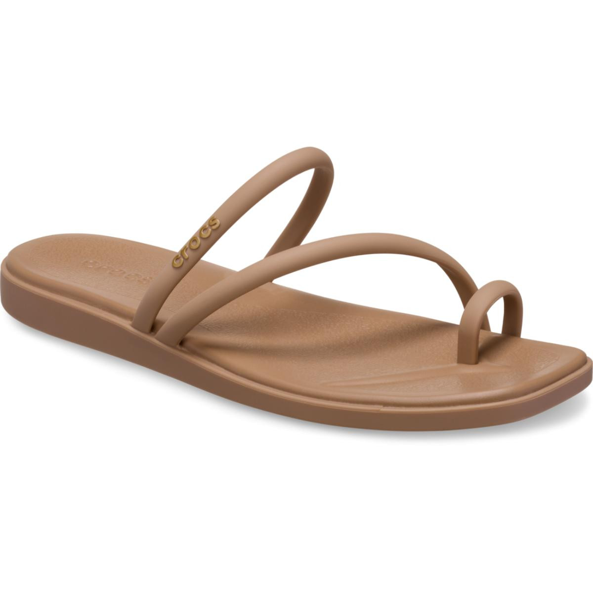 Sandale Crocs Miami Toe Loop Sandal Maro - Milk Chocolate - 1 | YEO