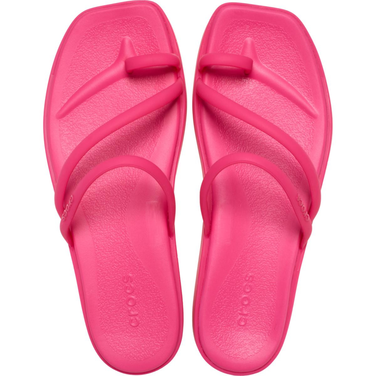 Sandale Crocs Miami Toe Loop Sandal Roz - Dragon Fruit - 4 | YEO