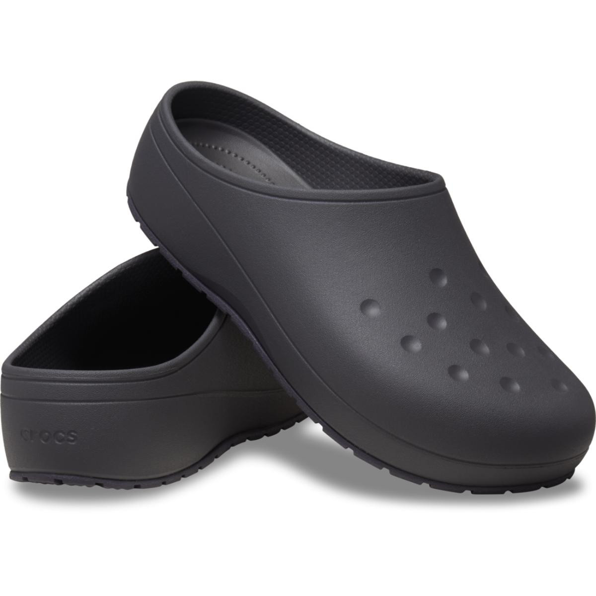Saboti Crocs Classic Quiet Clog Negru - Black Sand - 3 | YEO