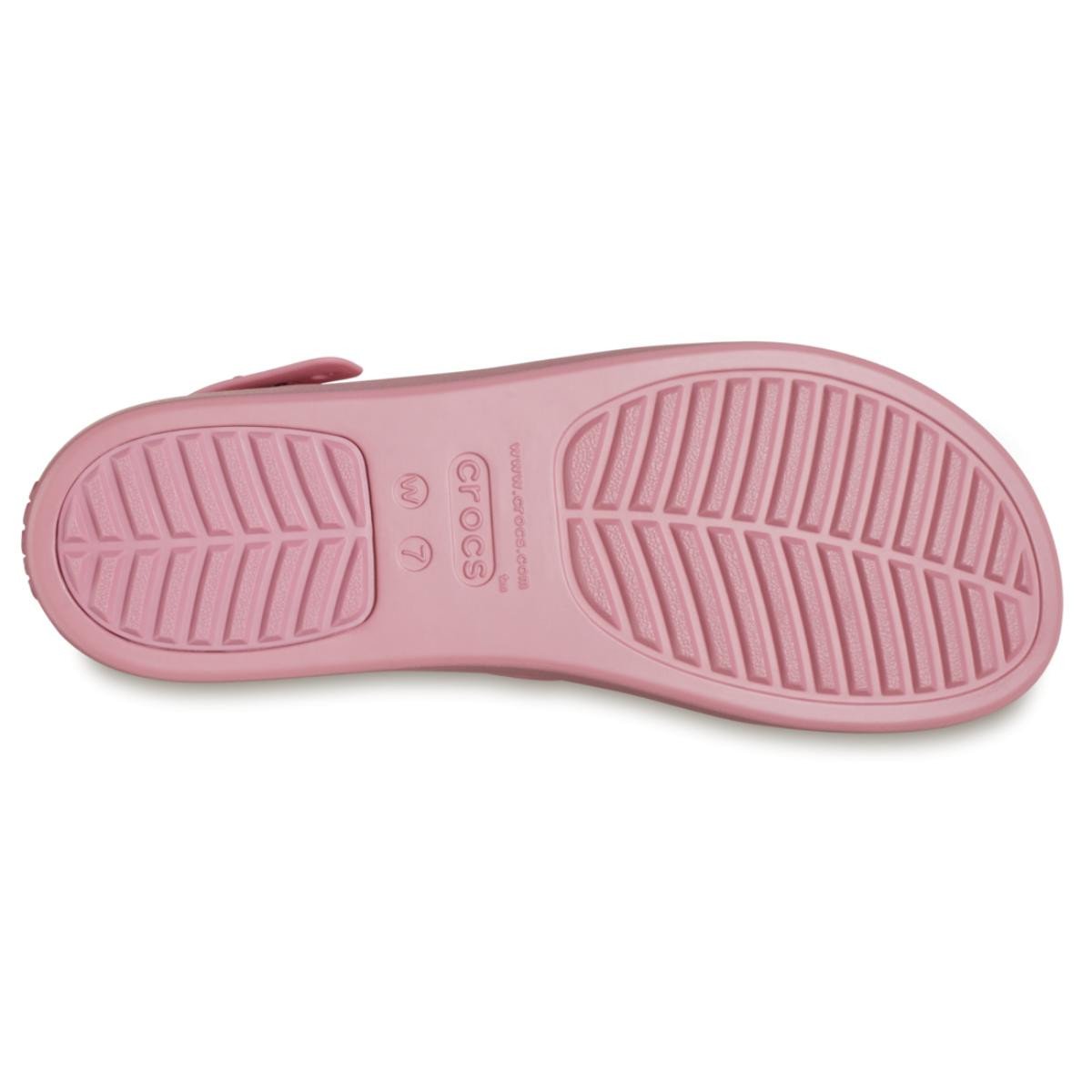 Sandale Crocs Brooklyn Woven Low Wedge Roz - Rosette