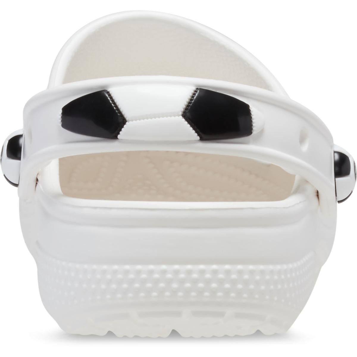 Saboti Crocs Classic Soccer Clog Kids Alb - White/Black - 5 | YEO