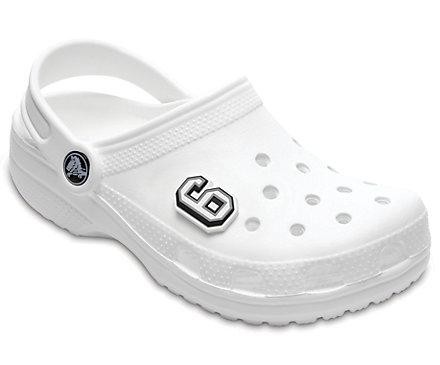 Jibbitz Crocs B&W Number 6 - 1 | YEO