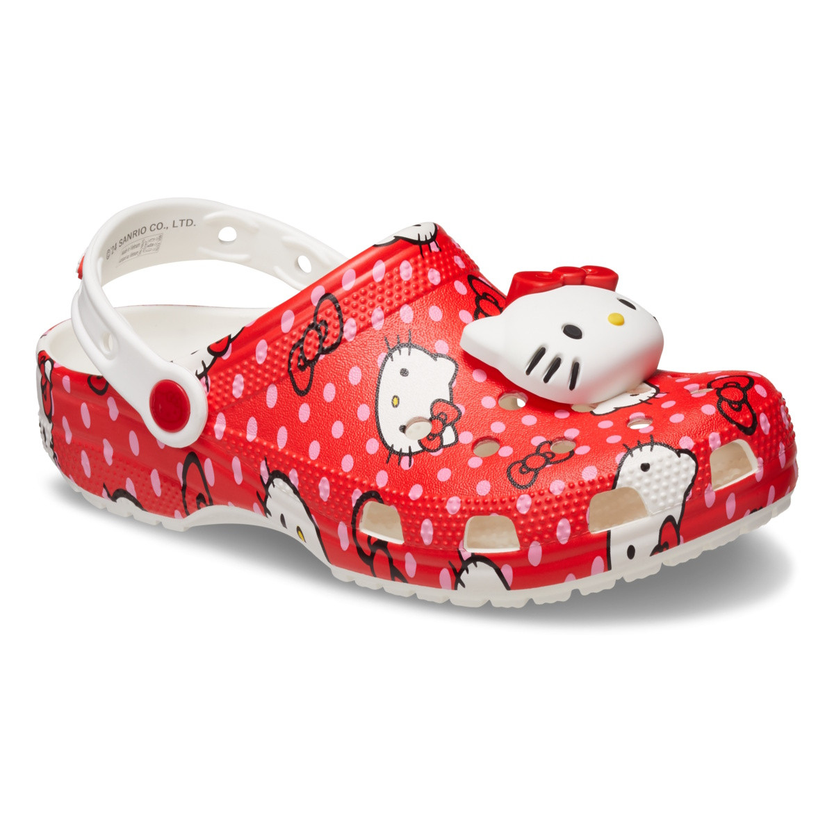 Saboti Crocs Classic Hello Kitty Red Clog Multicolor - Multi - 1 | YEO