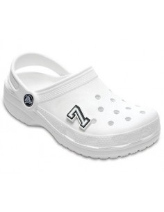 Jibbitz Crocs B&W Number 7 Negru - Black/White 2