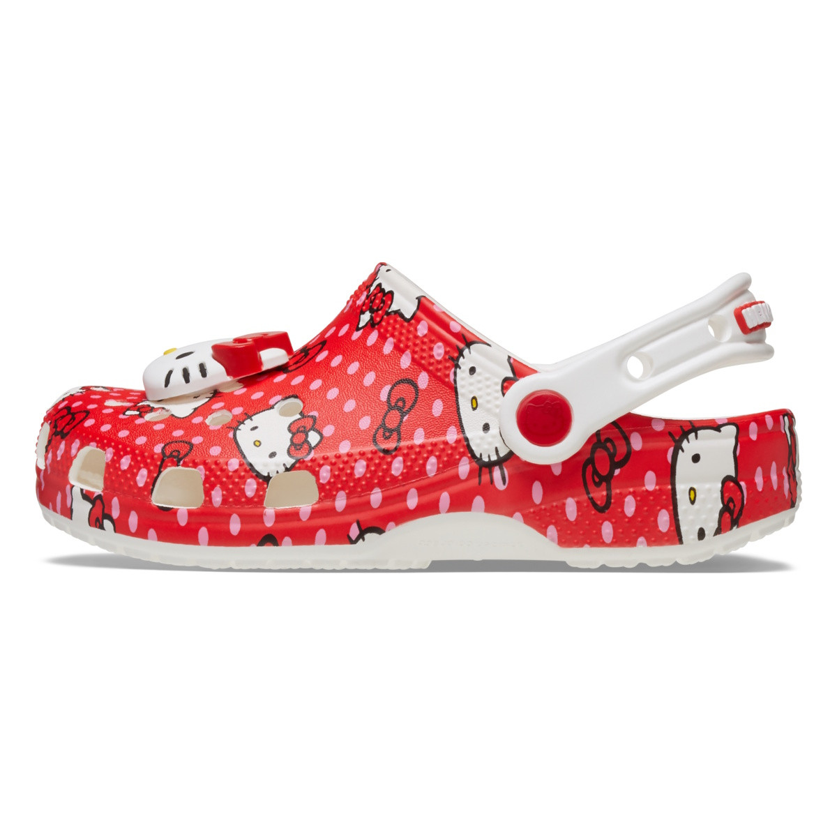 Saboti Crocs Classic Hello Kitty Red Clog Kids Multicolor - Multi - 3 | YEO