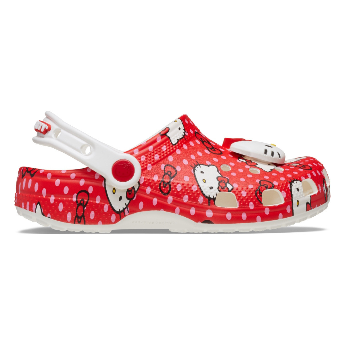 Saboti Crocs Classic Hello Kitty Red Clog Kids Multicolor - Multi - 4 | YEO