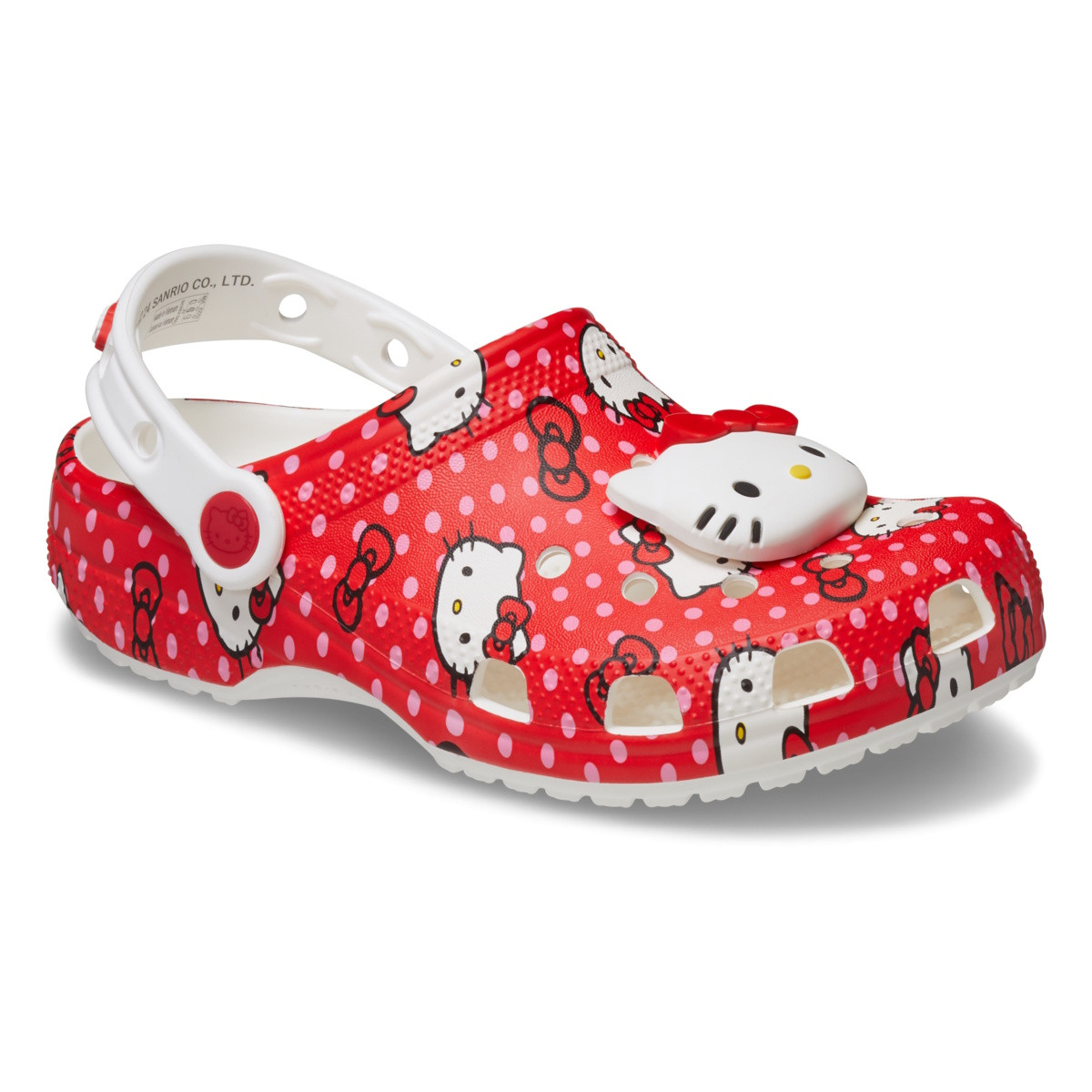 Saboti Crocs Classic Hello Kitty Red Clog Kids Multicolor - Multi - 1 | YEO