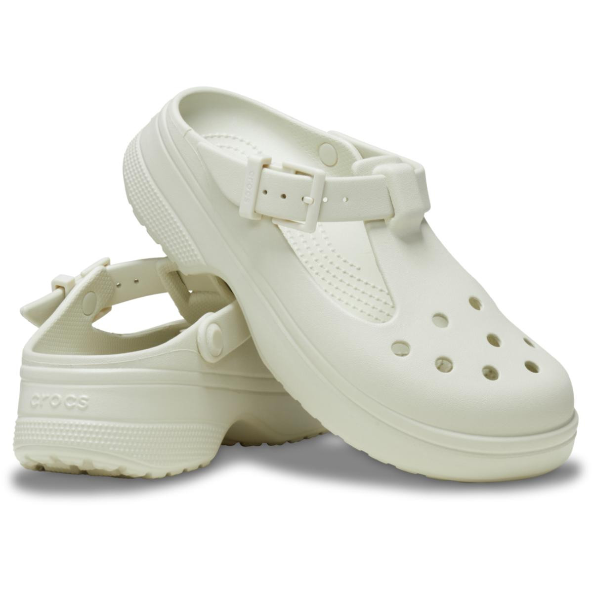 Saboti Crocs Classic Classic Mary Jane Clog Bej - Linen - 3 | YEO