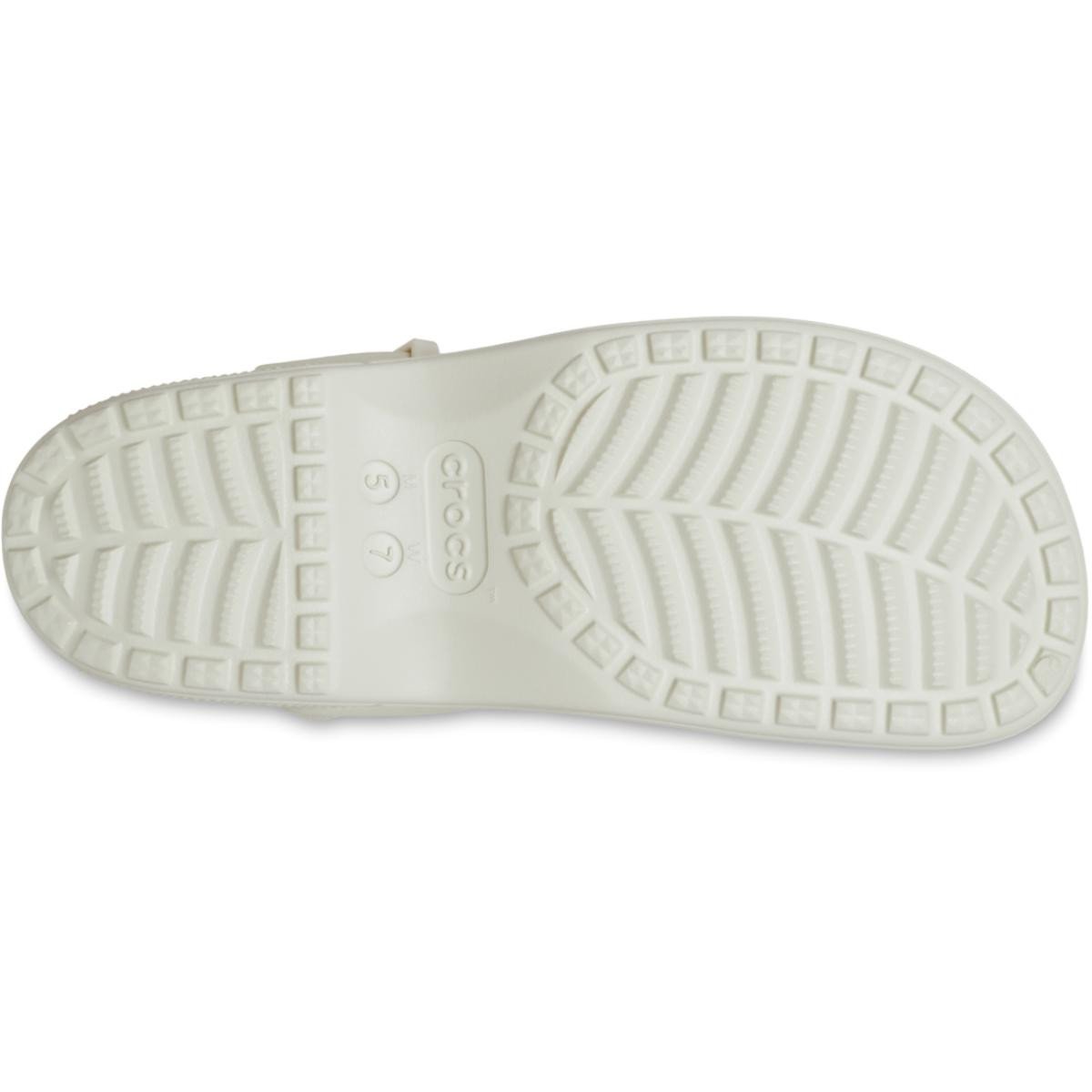 Saboti Crocs Classic Classic Mary Jane Clog Bej - Linen