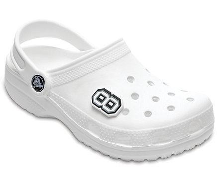Jibbitz Crocs B&W Number 8 - 1 | YEO