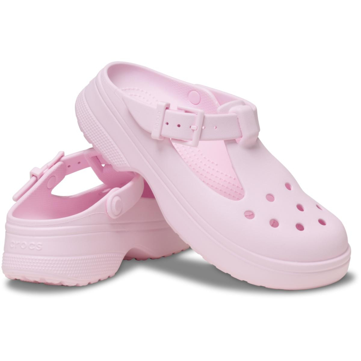 Saboti Crocs Classic Classic Mary Jane Clog Roz - Pink Milk - 3 | YEO