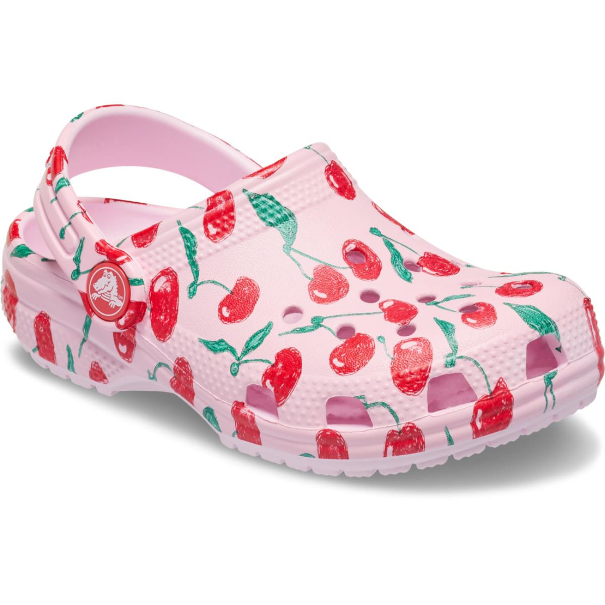 Saboti Crocs Classic Fresh Fruits Clog Kids Roz - Pink Milk - 1 | YEO