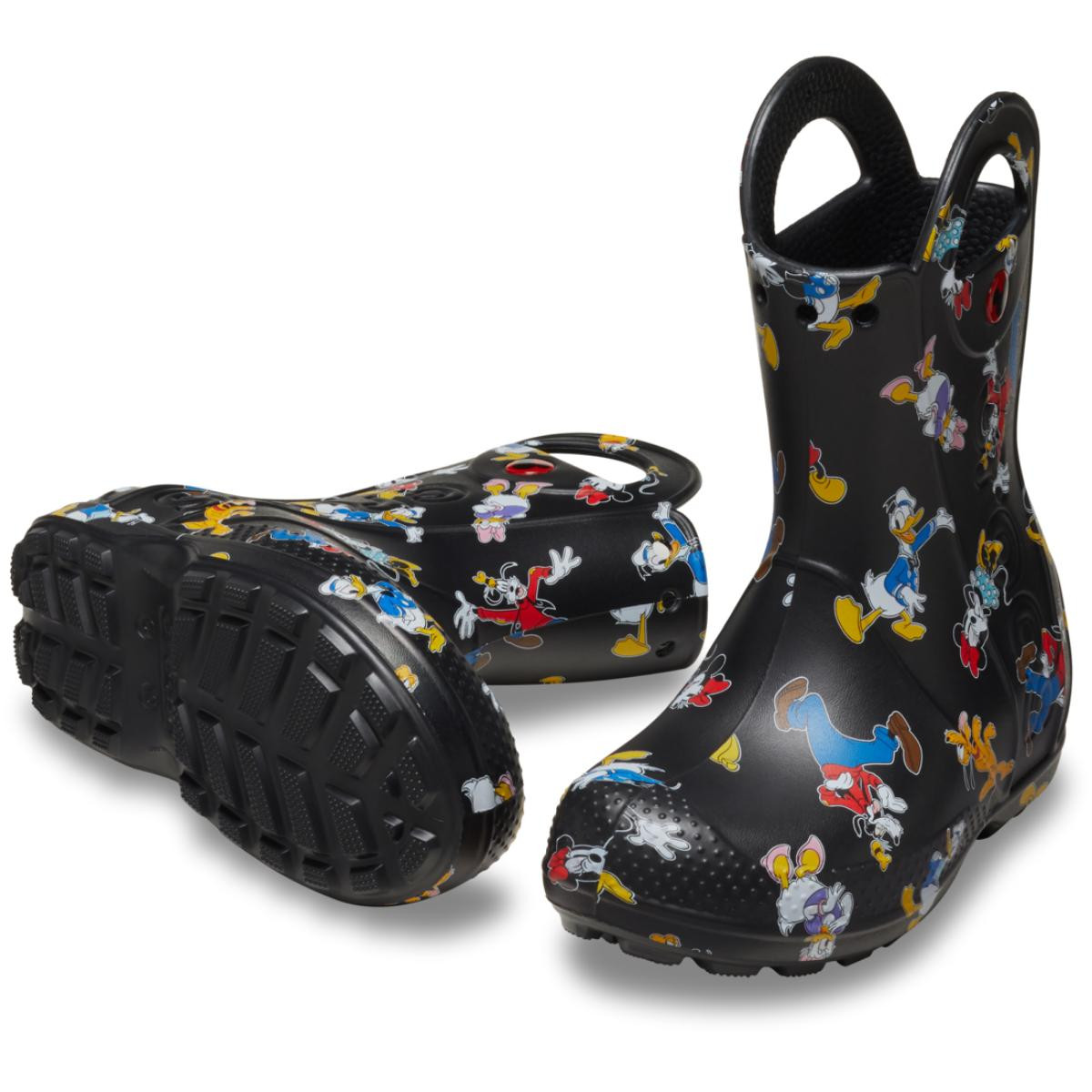 Cizme Crocs Toddler Mickey & Friends Handle It Boot Multicolor - Multi - 3 | YEO