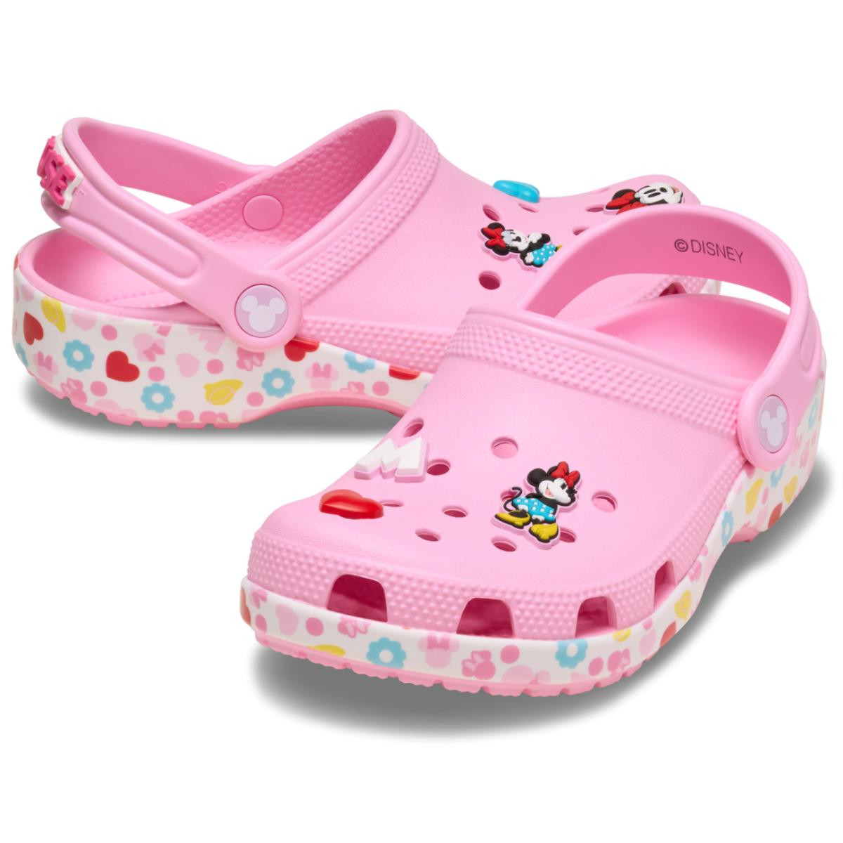 Saboti Crocs Mickey & Friends Minnie Classic Clog Kids Multicolor - Multi - 3 | YEO
