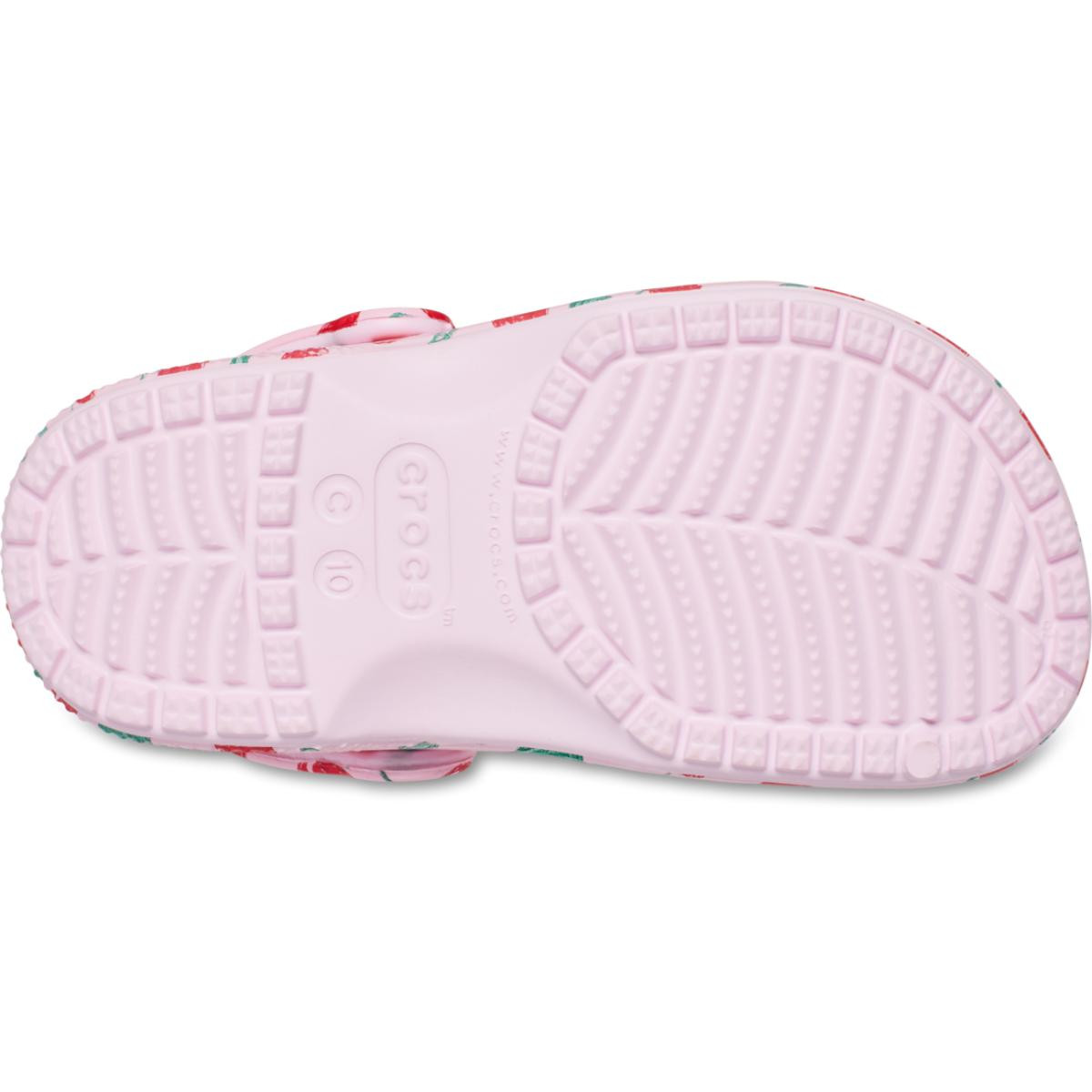 Saboti Crocs Classic Toddler Fresh Fruits Clog Roz - Pink Milk