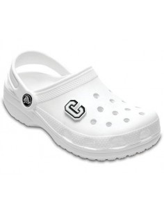Jibbitz Crocs Letter C Negru - Black/White 2