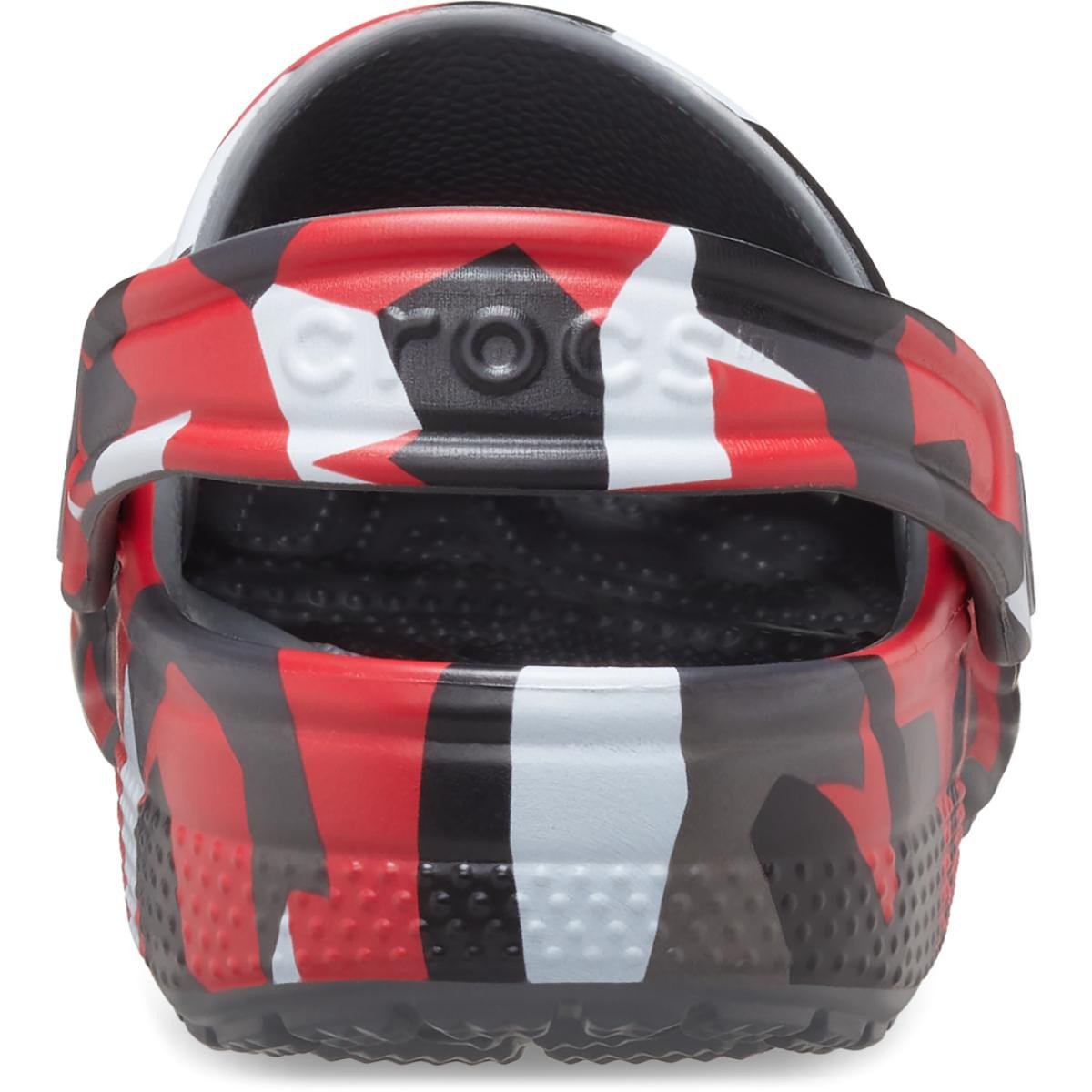 Saboti Crocs Classic Geo Camo Clog Kids Gri - Slate Grey/Multi - 5 | YEO