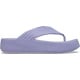 Slapi Crocs Getaway Groove Platform Flip Culoare Mov - Mystic Purple