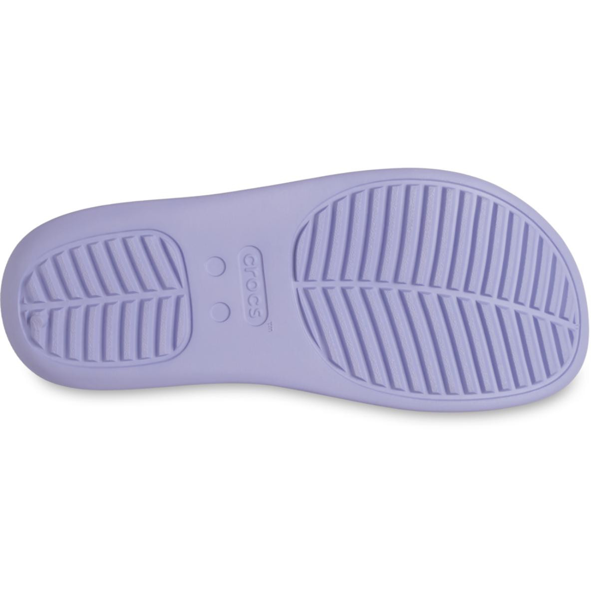 Slapi Crocs Getaway Groove Platform Flip Mov - Mystic Purple