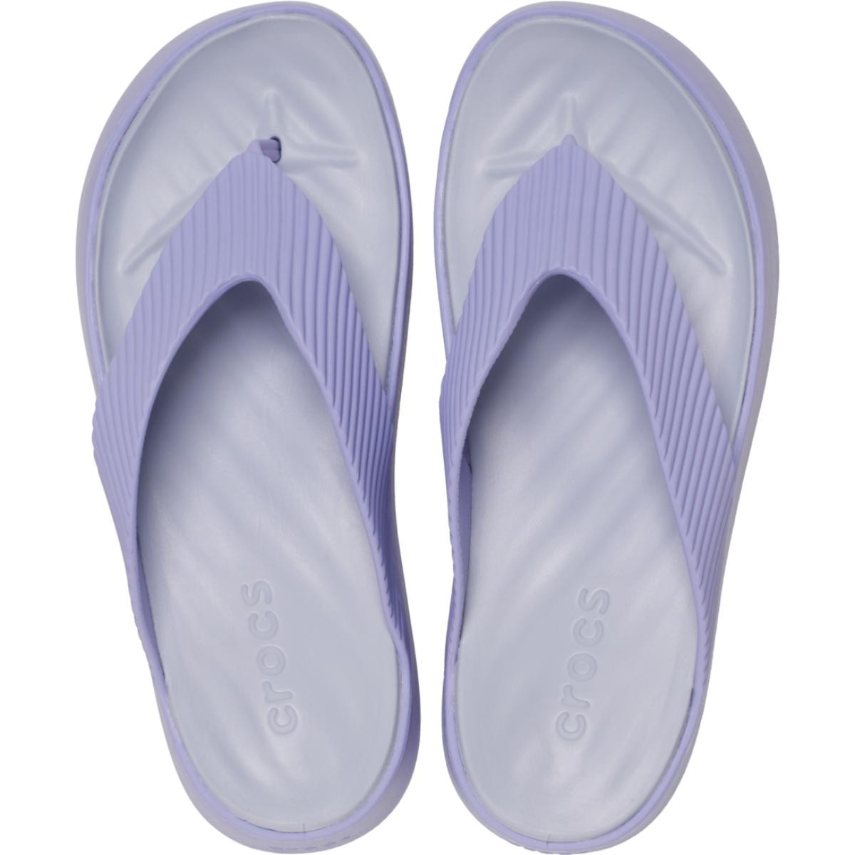 Slapi Crocs Getaway Groove Platform Flip Mov - Mystic Purple - 4 | YEO