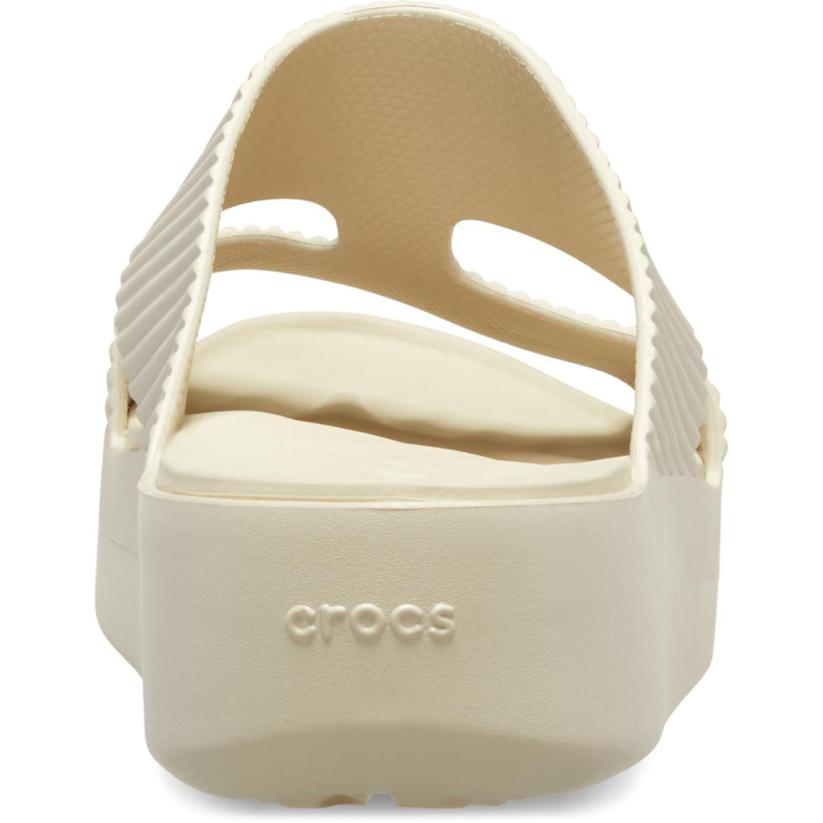 Papuci Crocs Getaway Groove Platform H-Strap Bej - Sandstone - 5 | YEO