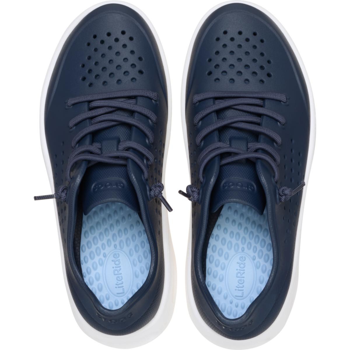 Pantofi Crocs Women\'s InMotion Pacer Albastru - Navy/White - 4 | YEO