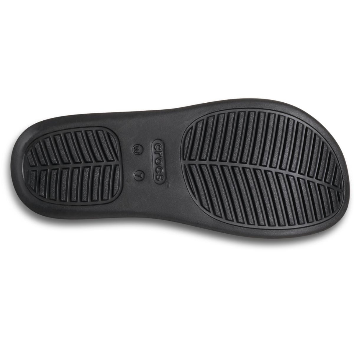 Papuci Crocs Getaway Platform Toe Loop Negru - Black