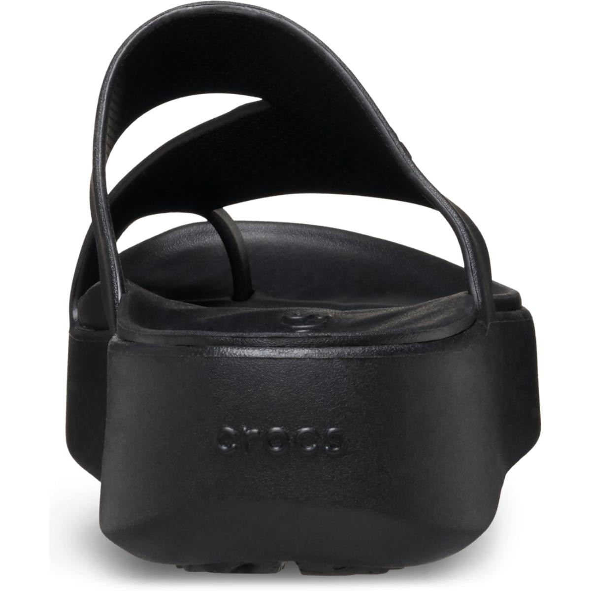 Papuci Crocs Getaway Platform Toe Loop Negru - Black - 5 | YEO