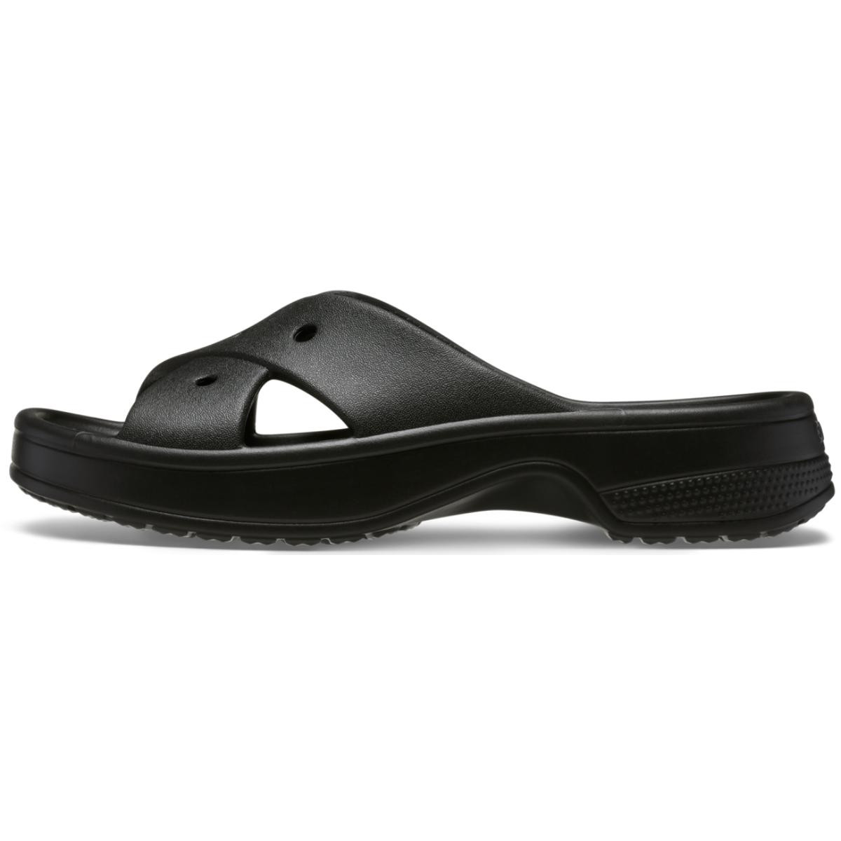 Papuci Crocs Classic Women\'s Cross Strap Negru - Black - 2 | YEO