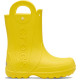 Cizme Crocs Handle It Rain Boot Culoare Galben - Yellow