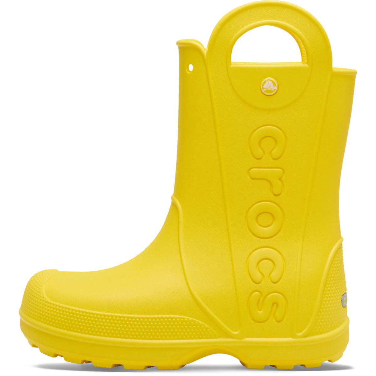 Cizme Crocs Handle It Rain Boot Galben - Yellow - 2 | YEO