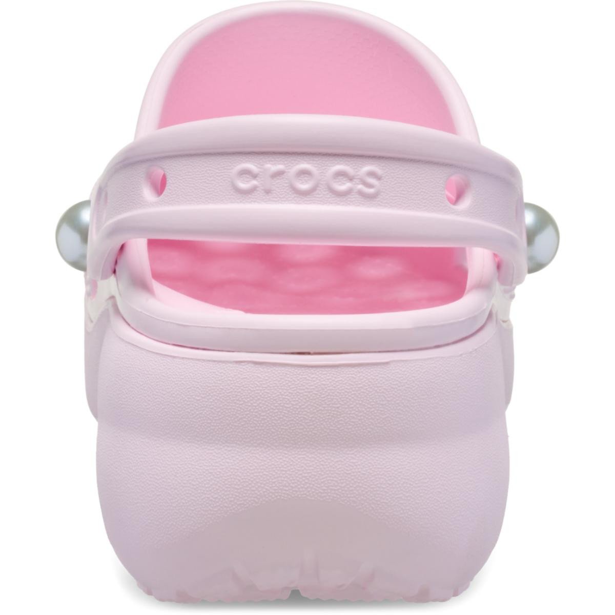 Saboti Crocs Classic Platform Pearl Clog Roz - Pink Milk - 5 | YEO