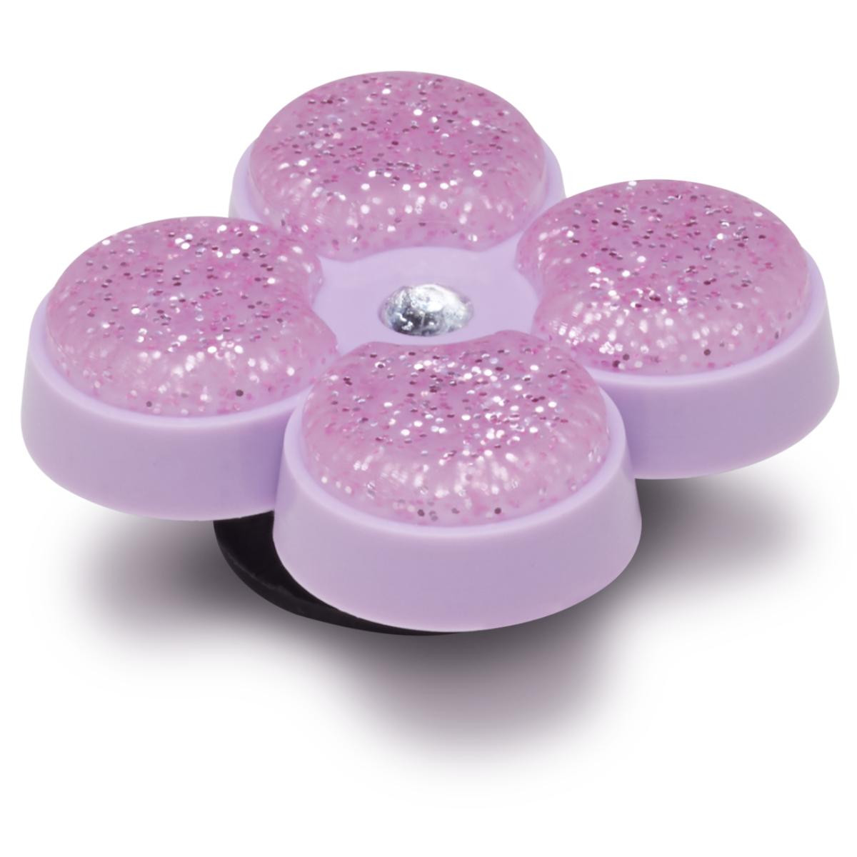 Jibbitz Crocs Tiny Purple Glitter Flower - 1 | YEO
