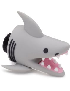 Jibbitz Crocs 3D Shark Gri - Grey
