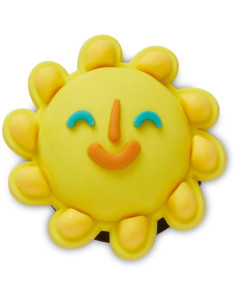 Jibbitz Crocs Smiley Sun Galben - Yellow