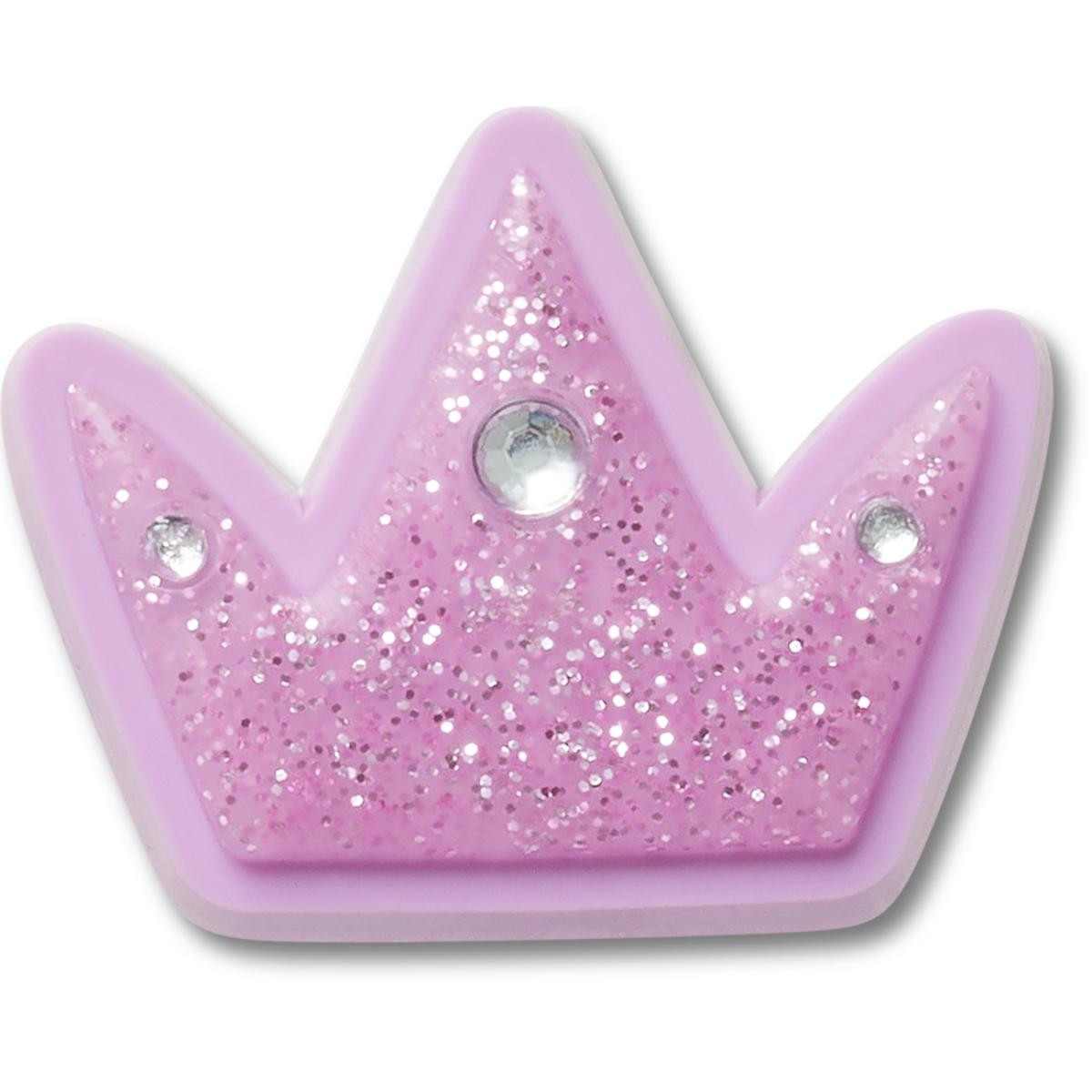 Jibbitz Crocs Tiny Purple Glitter Crown