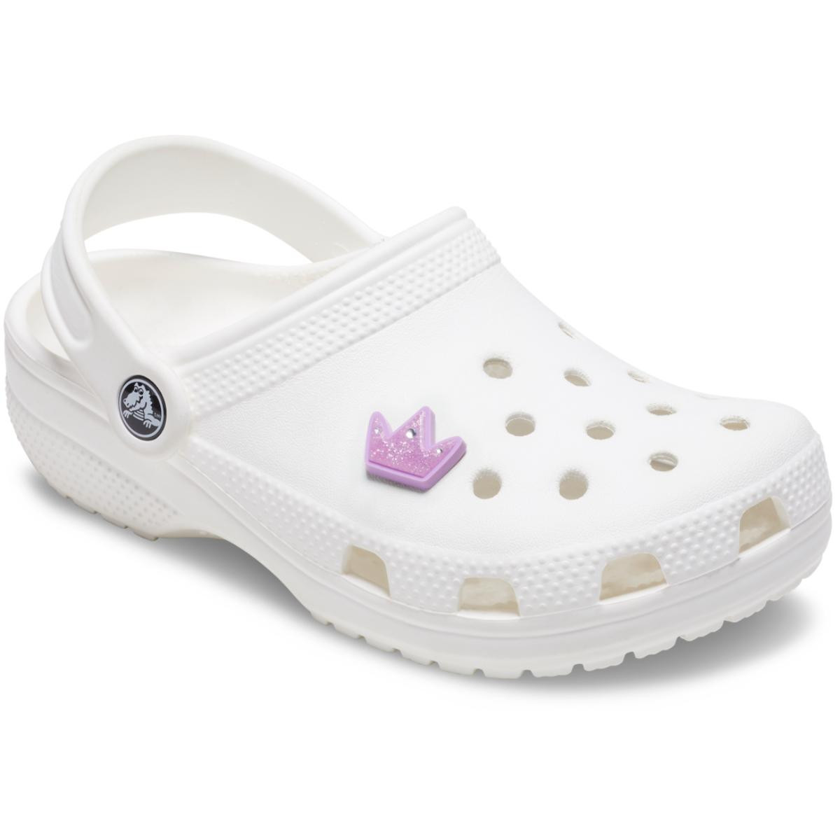 Jibbitz Crocs Tiny Purple Glitter Crown - 2 | YEO