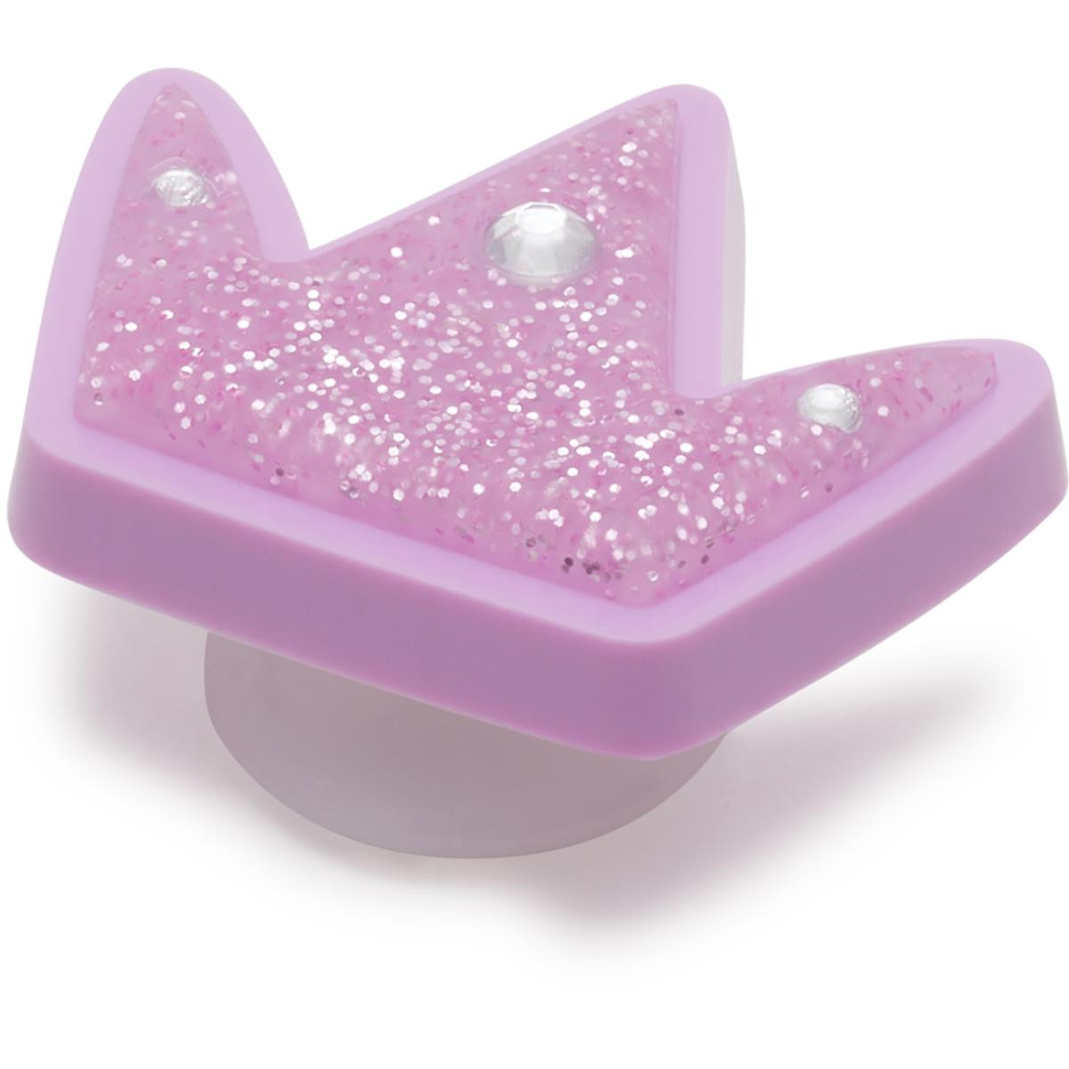 Jibbitz Crocs Tiny Purple Glitter Crown - 1 | YEO
