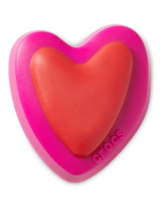 Jibbitz Crocs Double Heart Rosu - Red