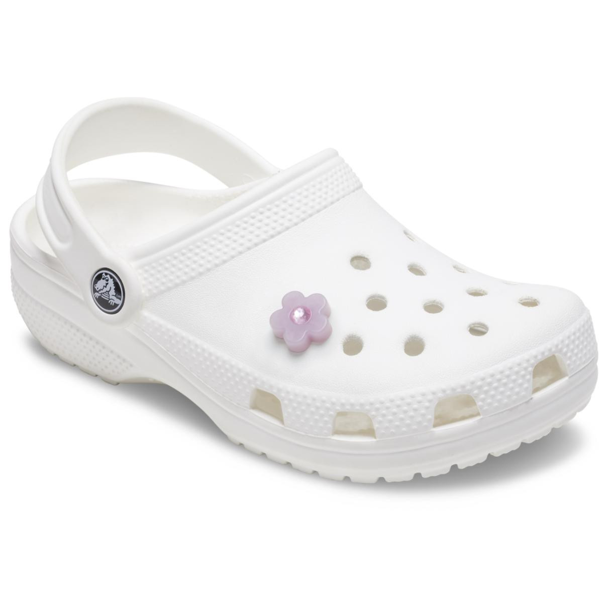 Jibbitz Crocs Pink Flower with Gem - 2 | YEO