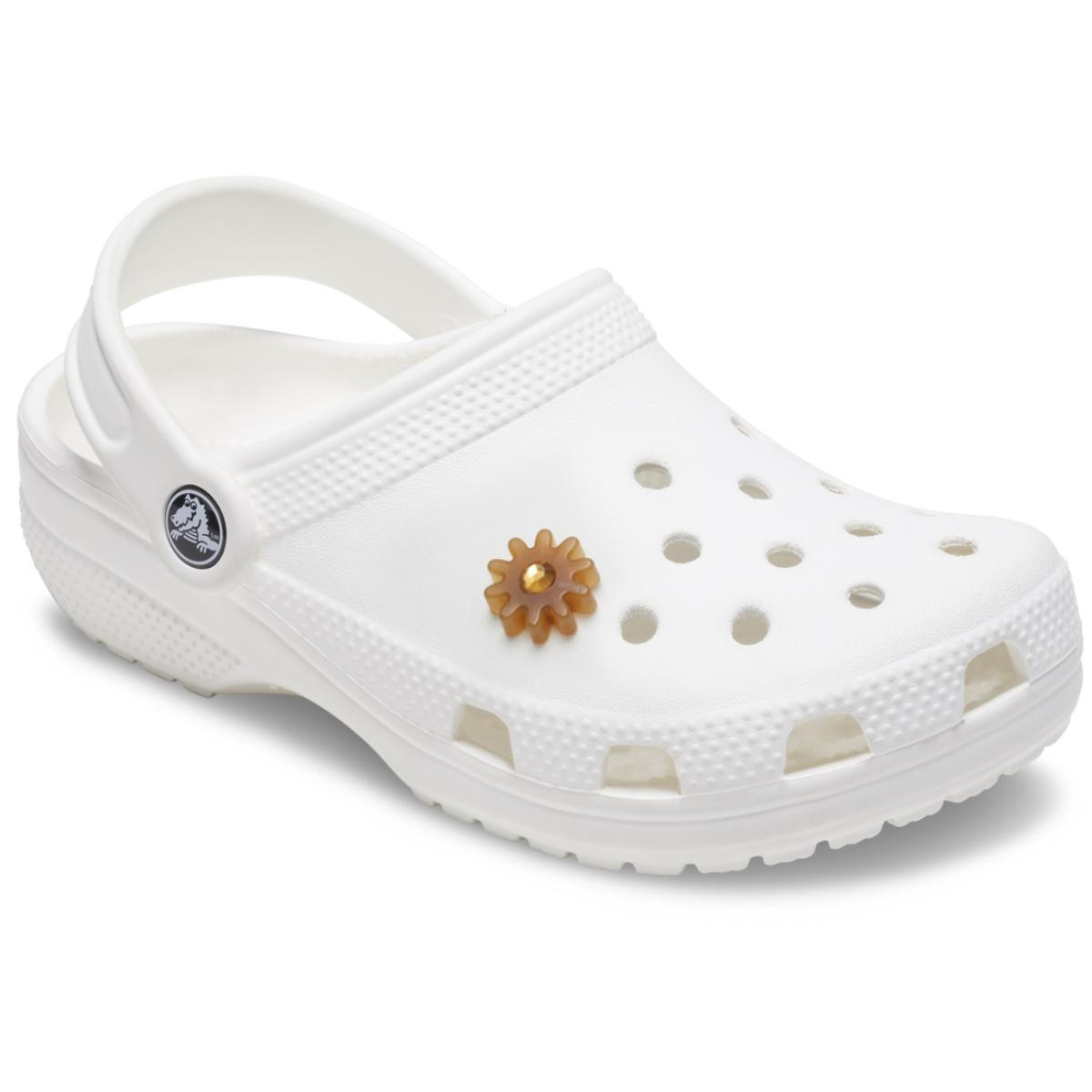 Jibbitz Crocs Brown Flower with Gem - 2 | YEO