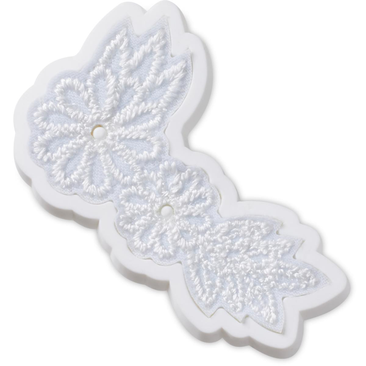 Jibbitz Crocs Elegant White Floral 5