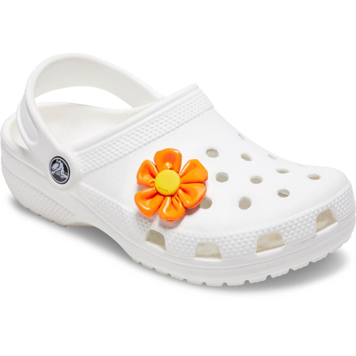Jibbitz Crocs Oversized Large Orange Flower - 2 | YEO