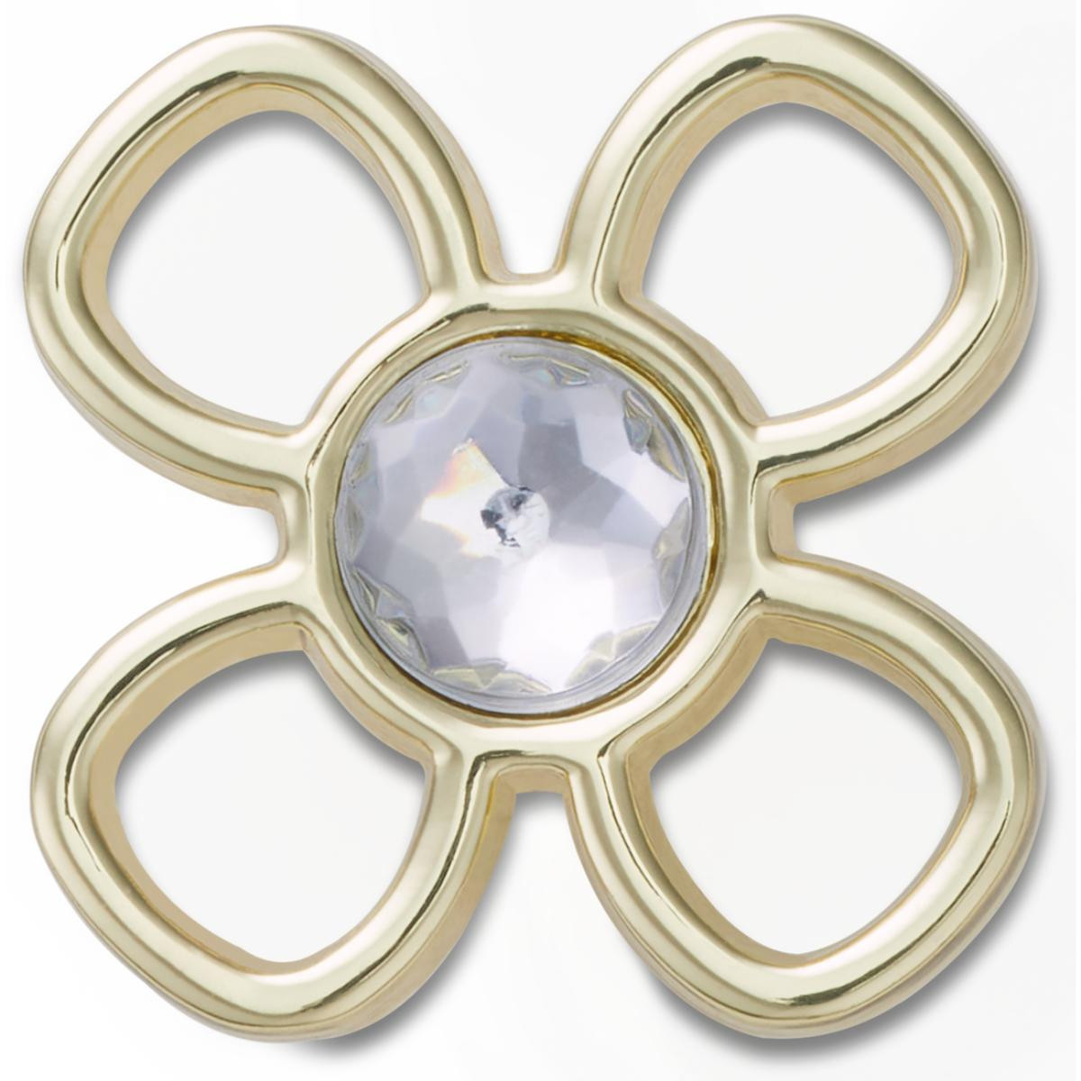 Jibbitz Crocs Cutout Gold Flower