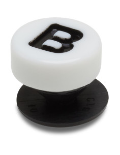 Jibbitz Crocs B Tiny... Negru - Black/White 2