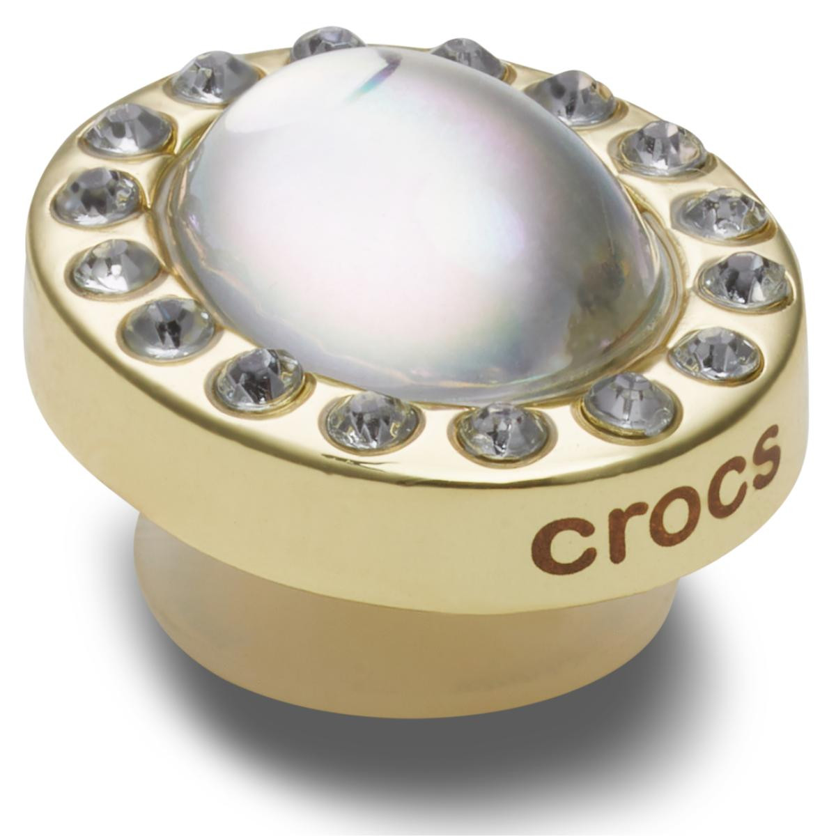 Jibbitz Crocs Tiny White Circle Gem - 1 | YEO