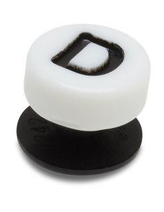 Jibbitz Crocs D Tiny... Negru - Black/White 2