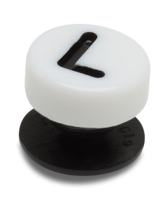 Jibbitz Crocs L Tiny... Negru - Black/White 2